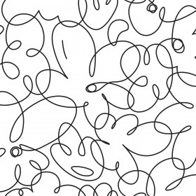 creativille 053928 floral lines 