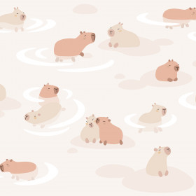 creativille 056407 cute capibaras 