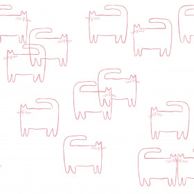 creativille 057908 graphic cats seamless 