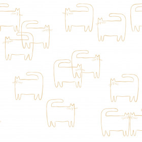 creativille 057909 graphic cats seamless 