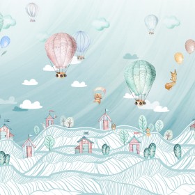 creativille 225002 balloons above the village 