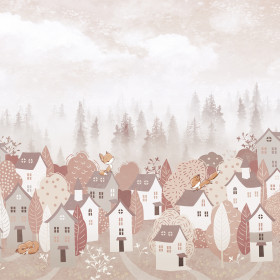 creativille 233027 town of foxes 