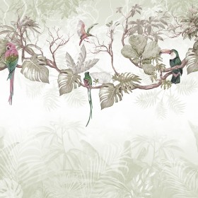 creativille 414030 tropical plants with birds 