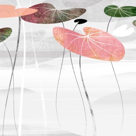 creativille 456021 lotus leaves 