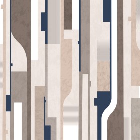 creativille 813001 geometry with stripes 